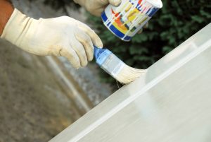 pasos para pintar puerta automática,
